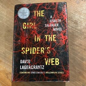 The Girl in the Spider's Web hardcover Book by David Lagercrantz